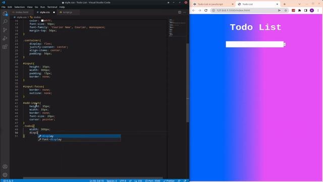 Todo List in JavaScript | Todo List with Html Css JS | Asia Coder | Javascript with AsiaCoder смотреть онлайн