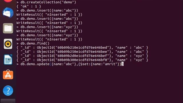 MongoDB Tutorial#7 Update and Delete Document in a Collection смотреть онлайн
