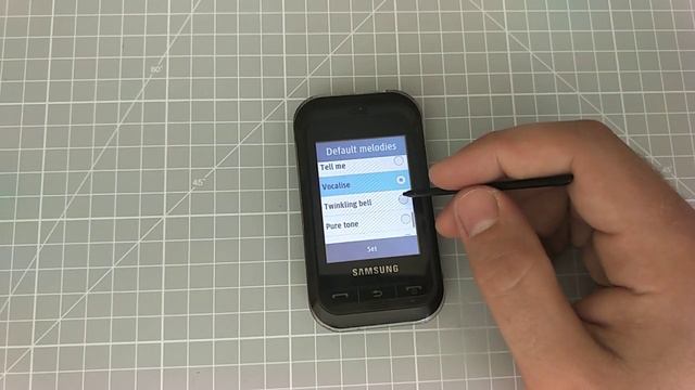 Samsung GT C3300K Mobile phone menu browse, ringtones, games, wallpapers смотреть онлайн