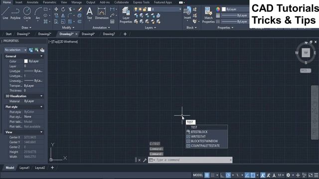 GetInt function Autocad | GetInt AutoLISP | How to use Getint function | GetInt function example смотреть онлайн