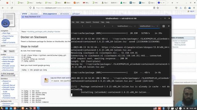 Docker setup on Slackware using Slackpkg+ (includes installing using slackbuild method) смотреть онлайн