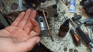 Сборка мотра Stels Tactic 100