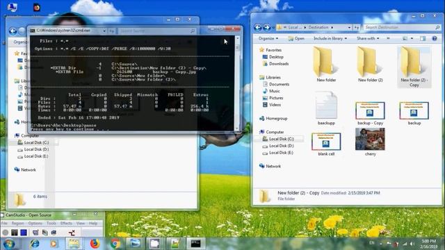 How to use ROBOCOPY command in batch file to backup files смотреть онлайн