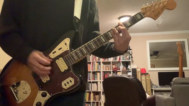 Nirvana Drain You test with Kurt Cobain Squier CV Jaguar смотреть онлайн