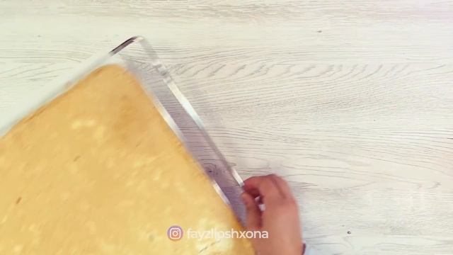 Merengali Rulet Tortini Arzon Usuli  / Восхитительный меренговый рулет