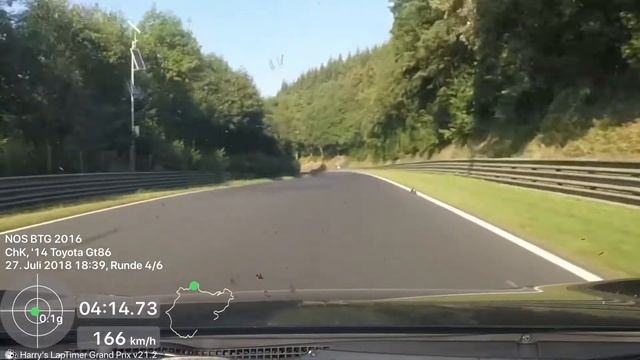 Toyota GT86 8:26 min BTG Nordschleife 27.07.2018 смотреть онлайн