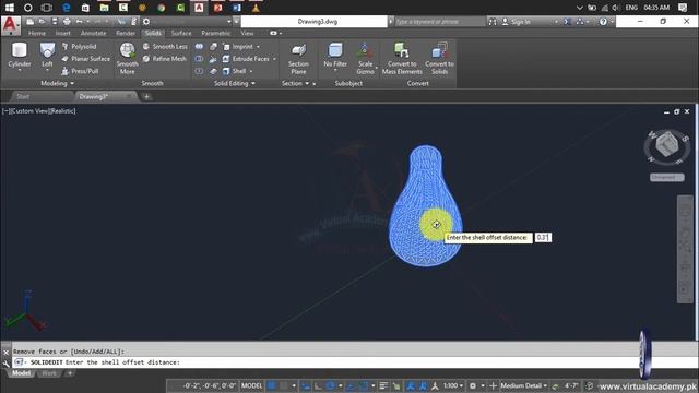 Autocad shell command | Autocad Clean | Autocad 3D Tutorial For beginners | Lesson 55 смотреть онлайн