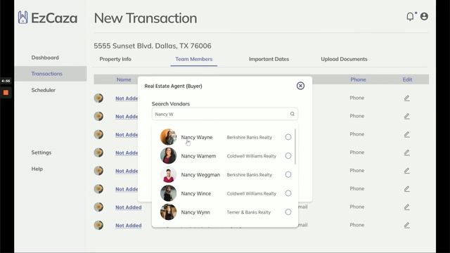 Figma Hi-Fi Wireframing & Prototyping - Project EzCaza - New Transaction Team Members Tab - Lea смотреть онлайн