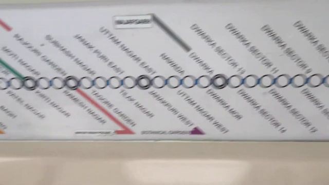 Delhi Metro Blue Line Route Information। Dwarka to Noida Metro смотреть онлайн