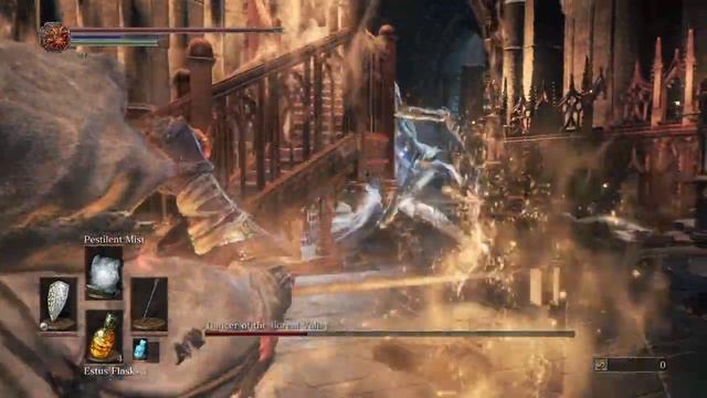 DARK SOULS III: The Fire Fades - Early Dancer Kill with Pestilent Mist смотреть онлайн