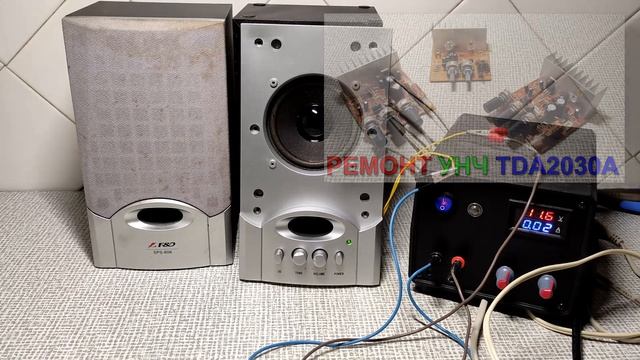 Меняю трансформатор в колонках F&D SPS-606 смотреть онлайн