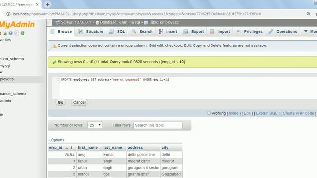 How can update records in mysql | UPDATE Statement | mysql tutorials in hindi #12 смотреть онлайн