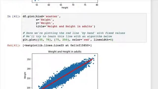Linear Regression in python смотреть онлайн