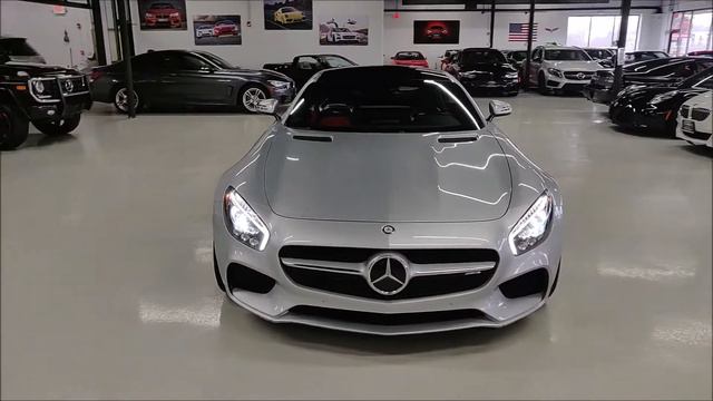 2017 AMG GT Twin Turbo! DISTRONIC PRO! Blind Spot Assist! Startup and Walk Around! смотреть онлайн