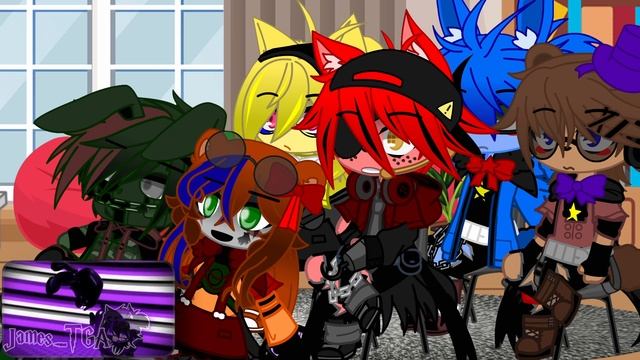 FNAF 6 Reacts To The Shadow Bonnie Song | FNAF | Gacha Club смотреть онлайн