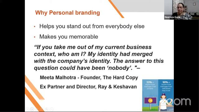 “How to Tell Your Story - Interview, Communication & Personal Branding” with Neeraja Ganesh смотреть онлайн