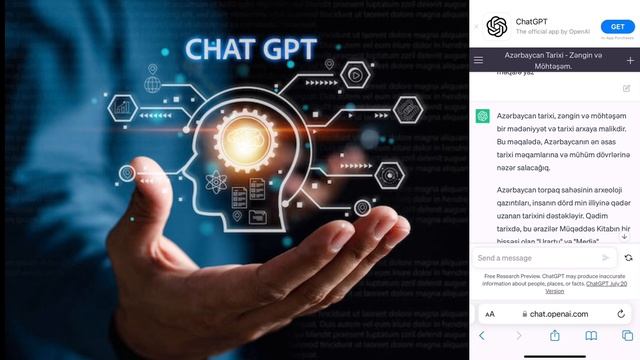 CHAT GPT NƏDİR? / SÜNİ İNTELEKT / ЧТО ТАКОЕ ЧАТ GPT? / НЕЙРОСЕТЬ смотреть онлайн