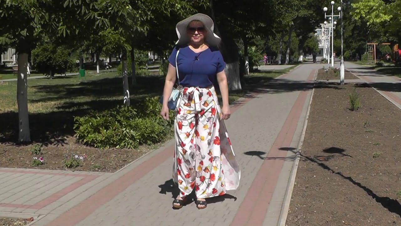 Шьем летние брюки без выкройки на запах - за один час! смотреть онлайн