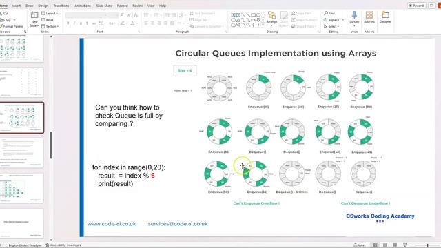 Python Circular Queue - Implement Print Function смотреть онлайн