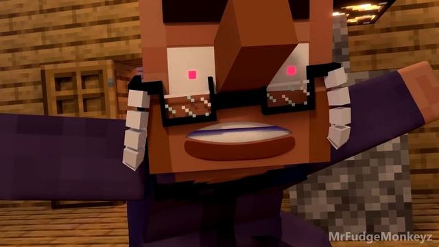 Fat Herobrine Nightmare 3 - Minecraft Animation смотреть онлайн