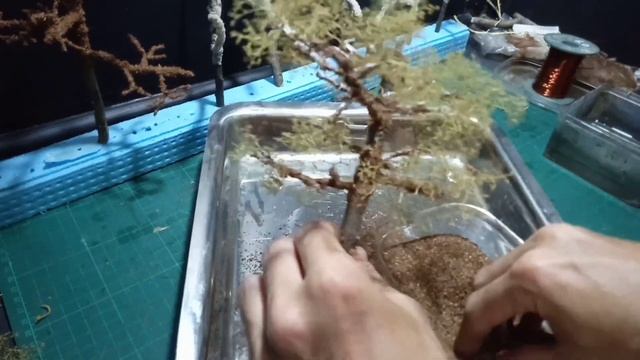 How to make Model Realistic Miniature Tree Easy and Low Cost for Diorama смотреть онлайн