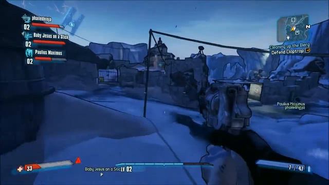 Borderlands 2: A Goth Roman, Ninja, and Jesus walk into a lobby... смотреть онлайн