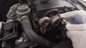 Замена датчиков движения распредвалов Mercedes benz c230 kompressor 2004