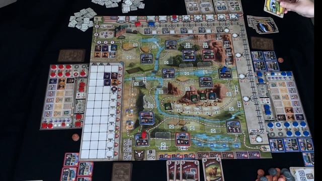 Понастолим в Великий Западный Путь Настольная игра / Great Western Trail Board Game смотреть онлайн