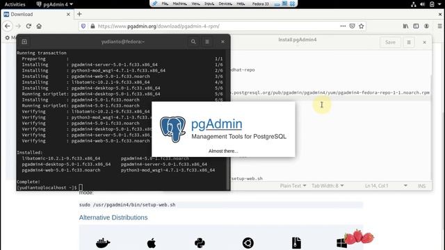 Belajar Database PostgreSQL - 2 Instalasi pgAdmin4 di fedora 33 смотреть онлайн