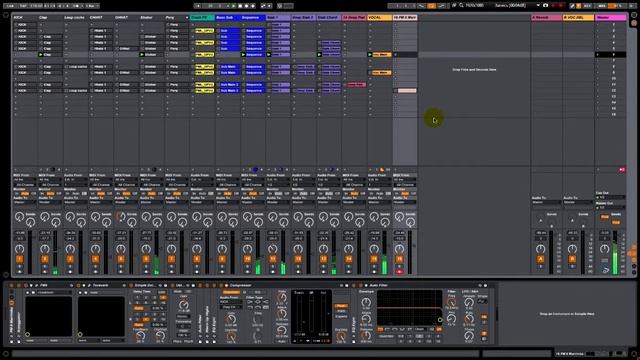 deep house production in Ableton live /tutorial смотреть онлайн