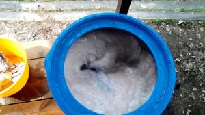 ОБЗОР СОВЕТСКОЙ СТИРАЛЬНОЙ МАШИНЫ ОКА 11(СТИРКА ПОЛОВЫХ ТРЯПОК)