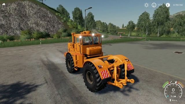 Farming Simulator 19 : Кировец К-701 смотреть онлайн