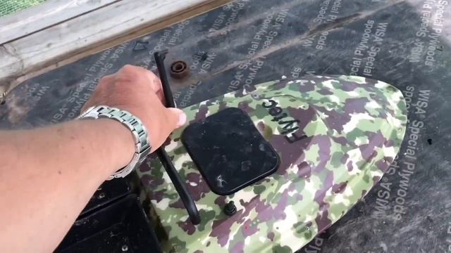 Обзор прикормочного кораблика Flytec V-007 смотреть онлайн