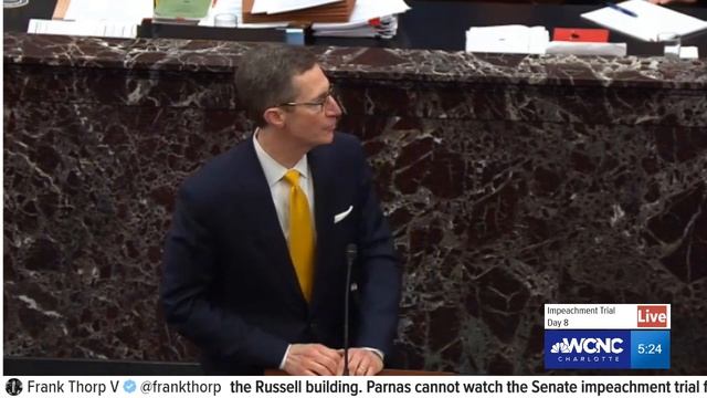 Trump Impeachment Trial: Q&A begins (Day 8) смотреть онлайн