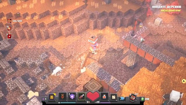 Minecraft Dungeons МШИСТАЯ ПЕЩЕРА И ТЫКВЕННЫЕ ПАСТБИЩА смотреть онлайн