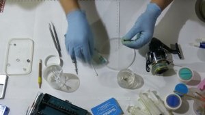 Правильная смазка ролика рыболовной катушки