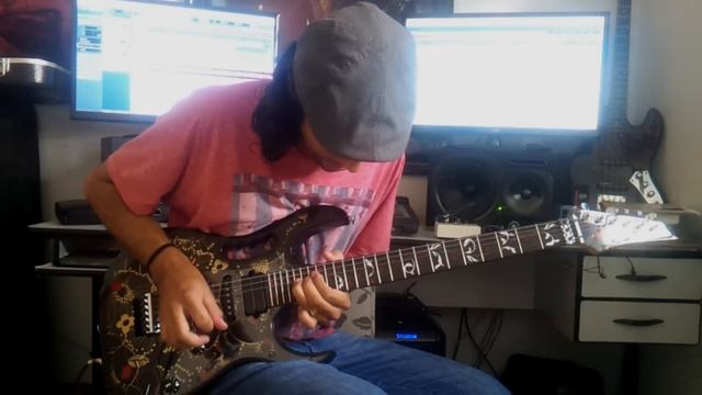 Guitarra Ibanez Jem 77 fp2 e Walsuan Miterran смотреть онлайн
