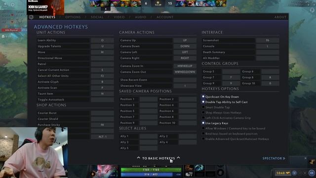 TORONTOTOKYO показал свои настройки