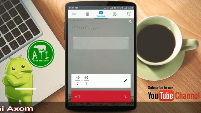 Solve Maths With Phone Camera | In Assamese смотреть онлайн
