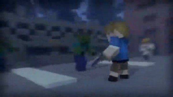 Клип "Бада Бум" (minecraft server Hypixel mini game zombie)