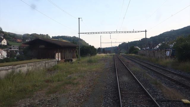 Путешествие на поезде Ольтен - Лауфенлфинген - Зиссах, Швейцария [2014] смотреть онлайн