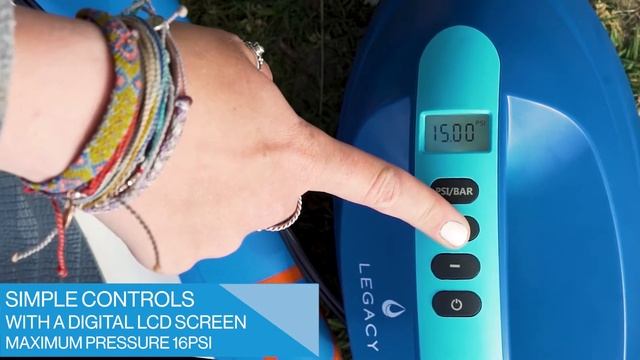 16 PSI Legacy Electric SUP Pump | Features & Specifications смотреть онлайн