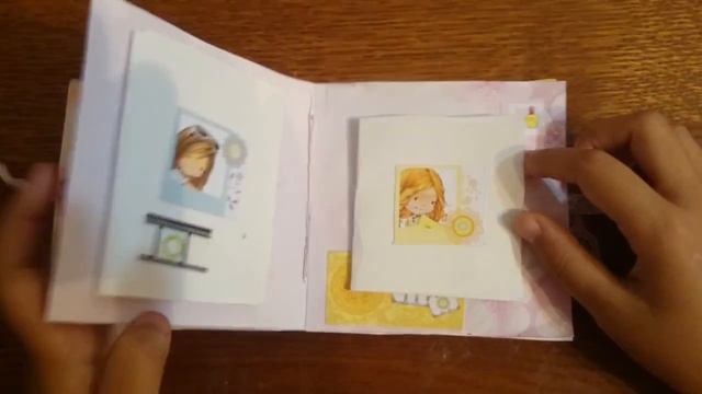 Девочка с собачкой Блокнот Скрапбукинг смотреть онлайн