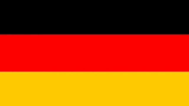 Germany, German Flag Of 6 Hours / Флаг Германии 6 часов