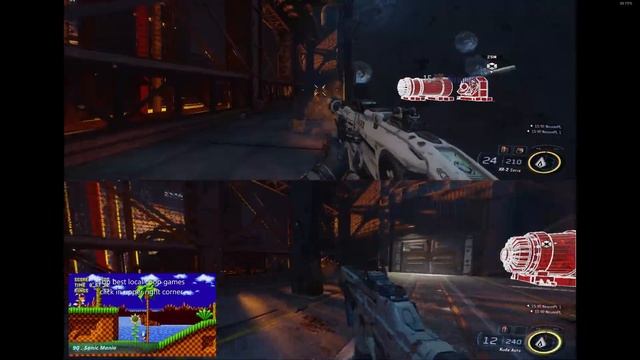 Call Of Duty: Black Ops III PC - splitscreen local multiplayer gameplay смотреть онлайн