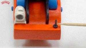 Страшный Паровозик ТОМАС как слепить из пластилина