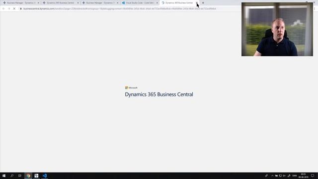 Connect Visual Studio Code to business central смотреть онлайн