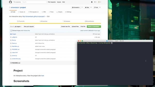 Git Project Overview смотреть онлайн
