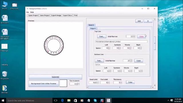 Rubber Stamp & Seal Making Software смотреть онлайн
