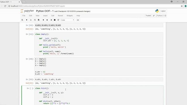 ООП в Python 7 (Практикум по математике и Python) смотреть онлайн